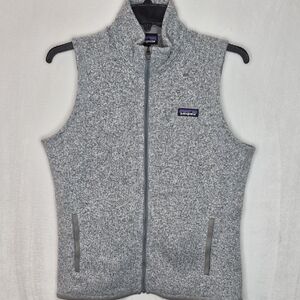 Patagonia Heather Gray Zip Vest